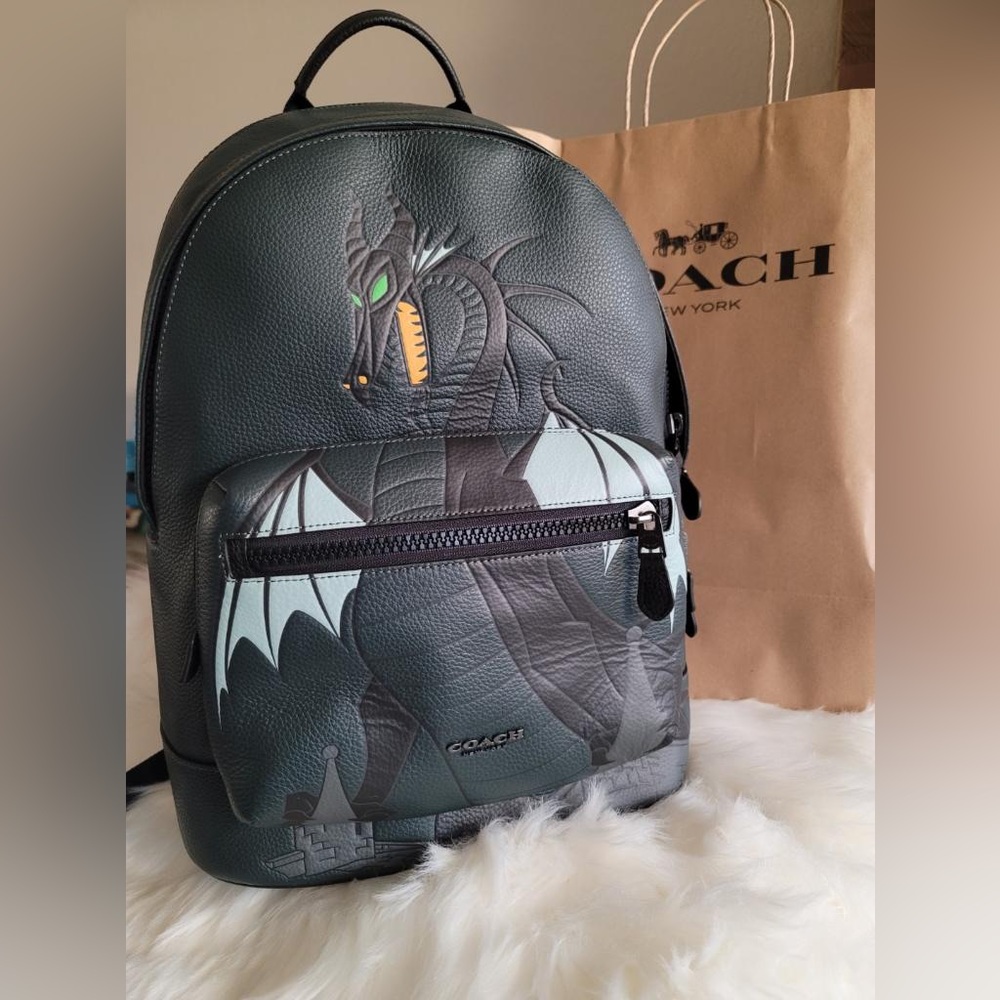 Coach X Disney Maleficent dragon bagpack